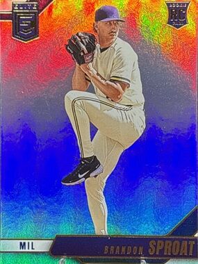 Panini Elite Brandon Sproat Rookie Baseball Card